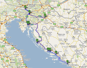 Ruta de una semana por Croacia y Eslovenia