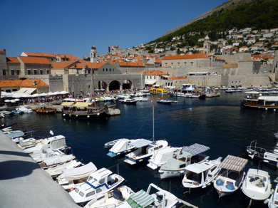 El puerto de Dubrovnik