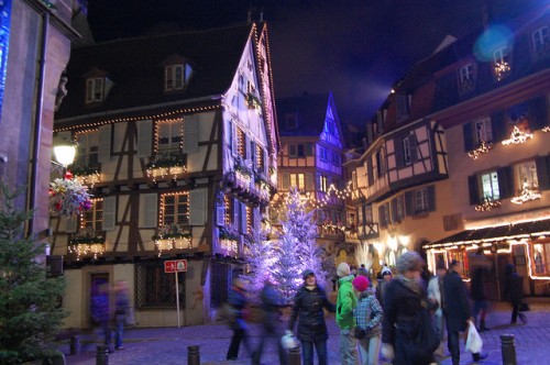 Mercados navideños en Alsacia
