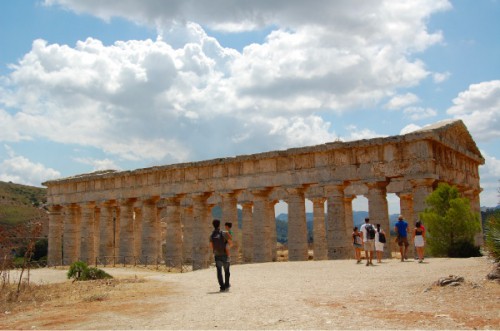 Templo de Segesta en Sicilia