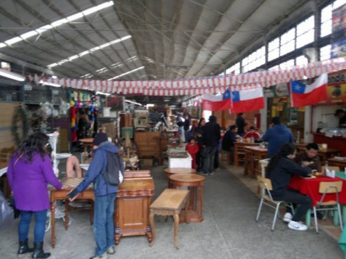 El mercado persa de Santiago de Chile